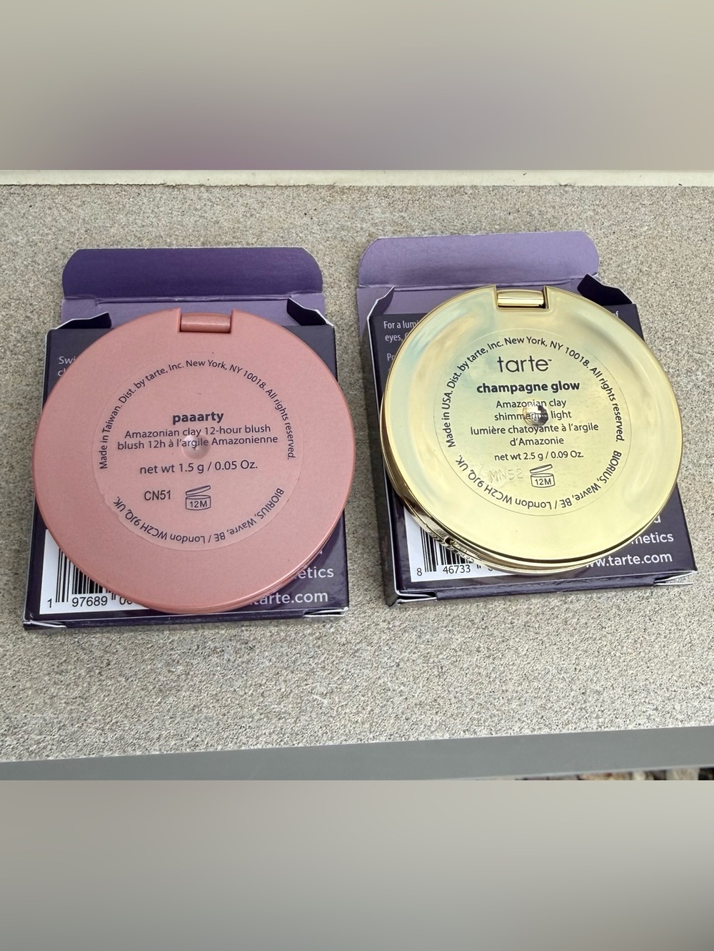 tarte Blush & Highlight Duo - Rose Pink Blush & Champagne Gold Highlighter - Picture 3 of 6